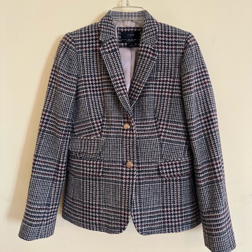 J.Crew Schoolboy Blazer in Houndstooth
